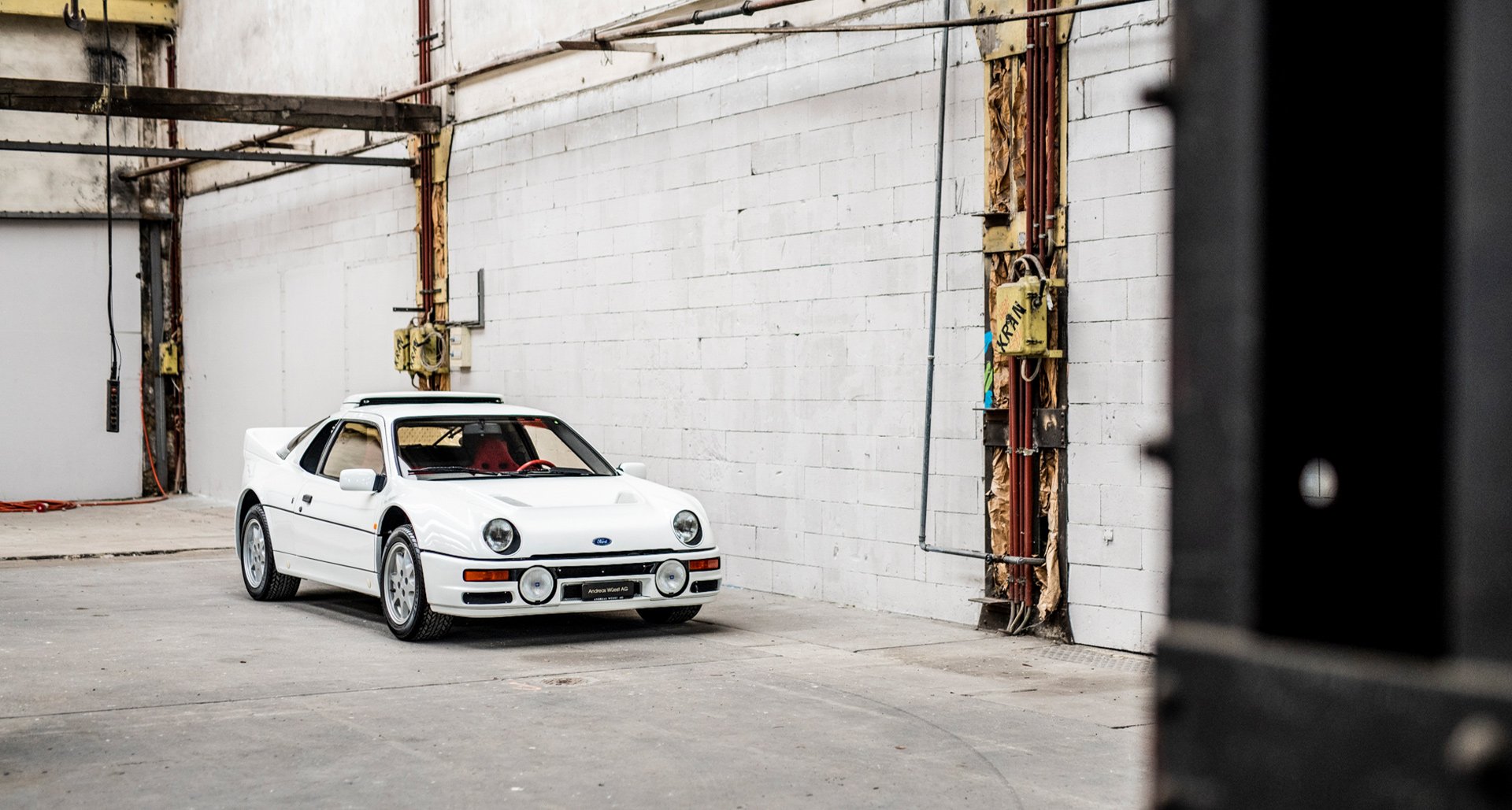 Would you rally this 1,200-mile, showroom-fresh Ford RS200?